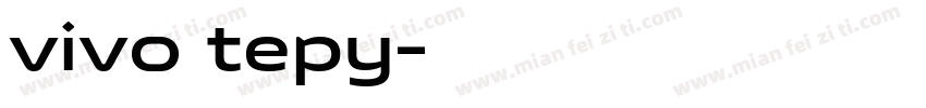 vivo tepy字体转换